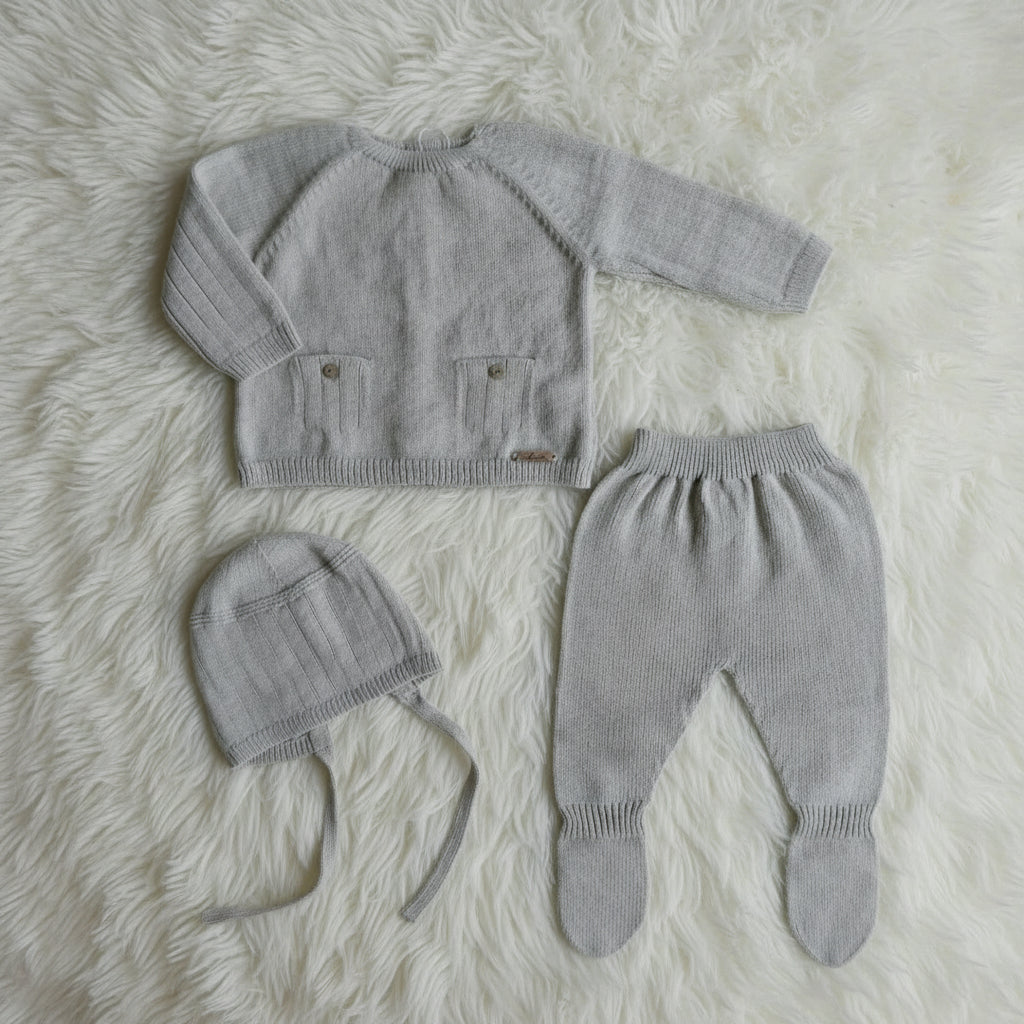 Conjunto Bolsillos - Piedra