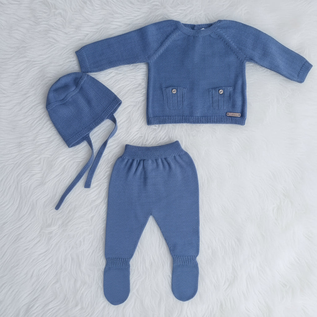 Conjunto Bolsillos - Azul Noche