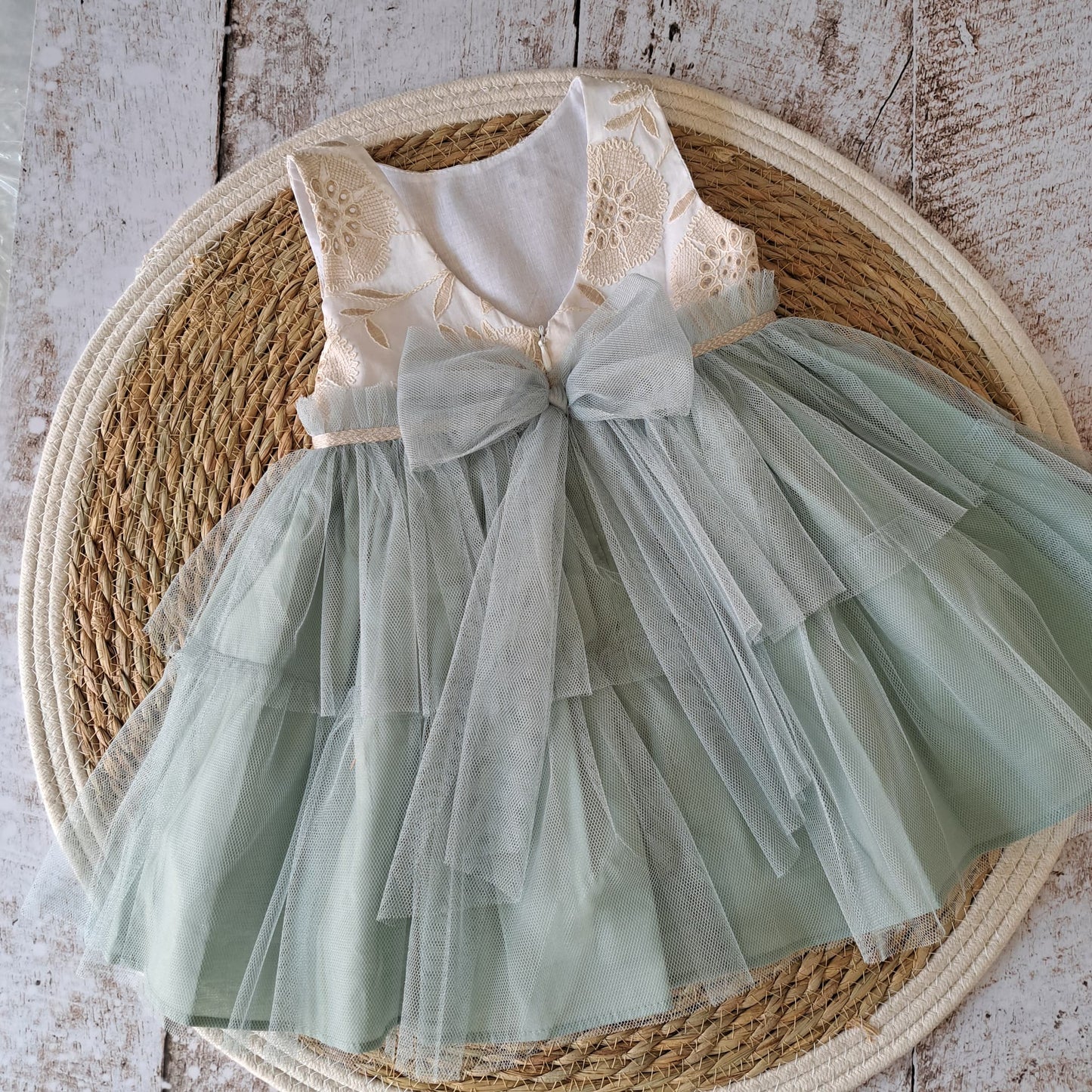 Vestido Infantil Jardin