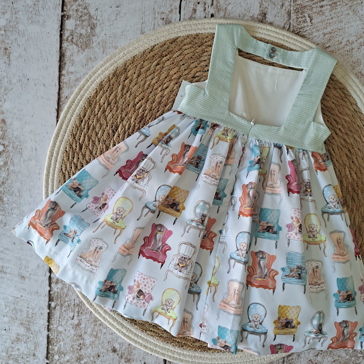 Vestido Infantil Canesu