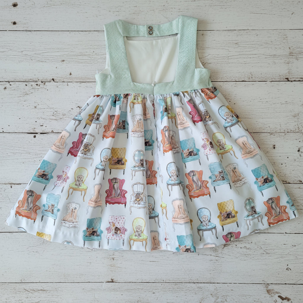 Vestido Infantil Canesu