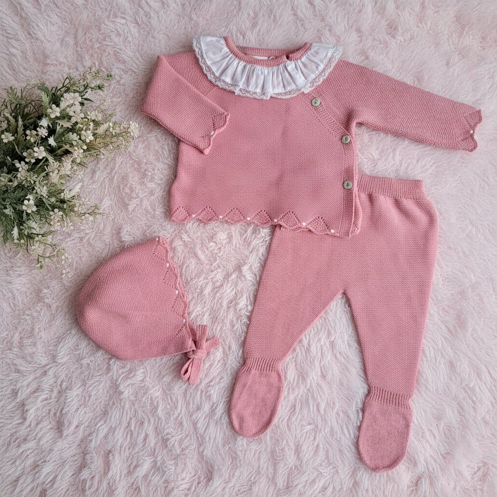 Conjunto Arezzo- Rosa