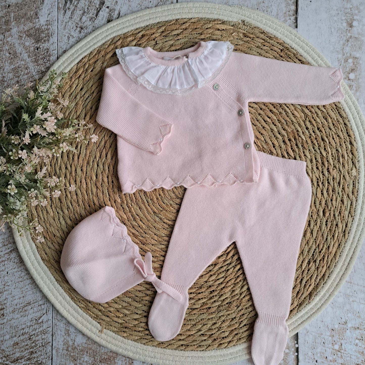 Conjunto Arezzo- Rosa Claro