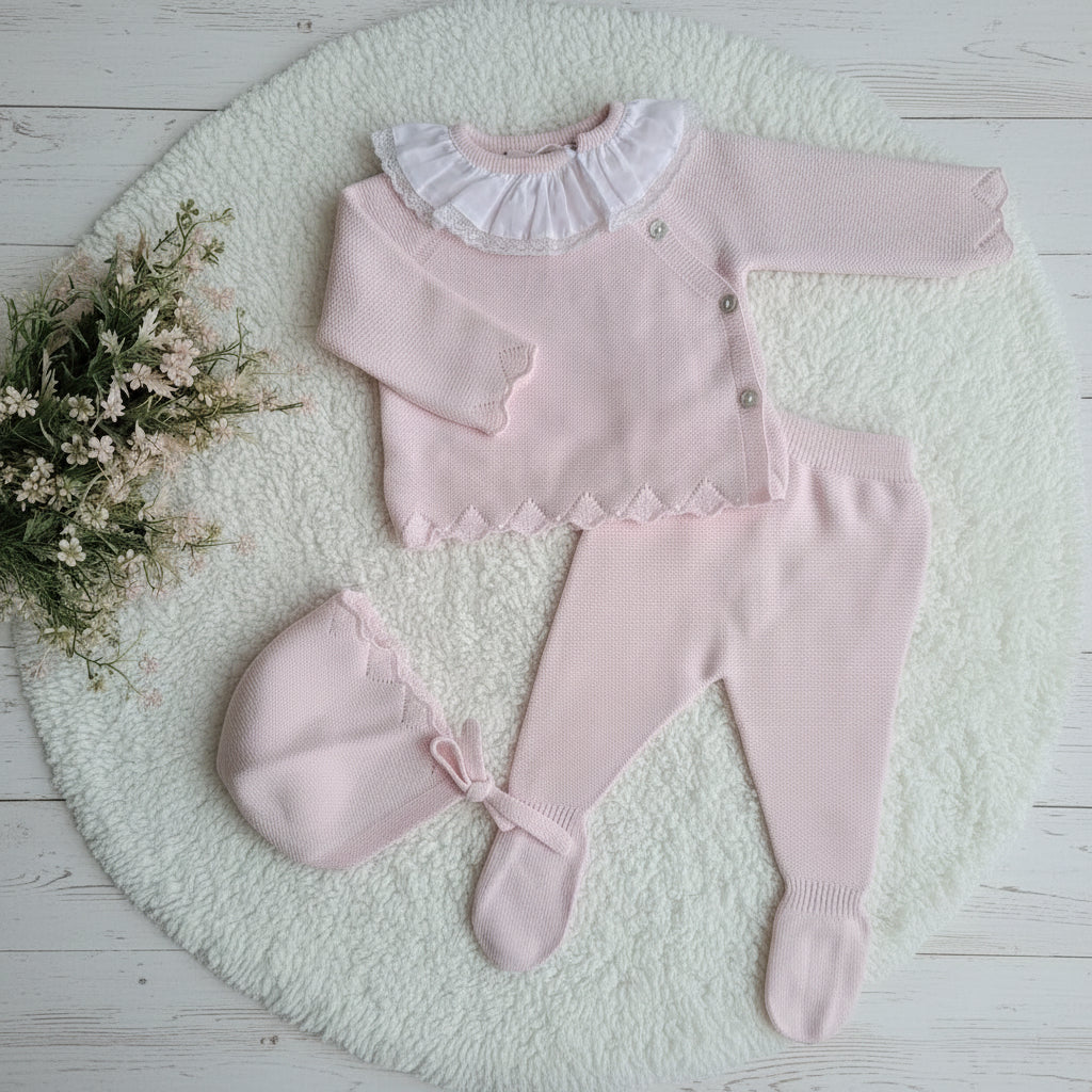 Conjunto Arezzo- Rosa Claro