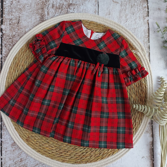 Vestido Tartan