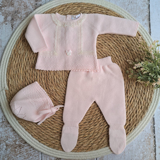 Conjunto Derby- Rosa Claro