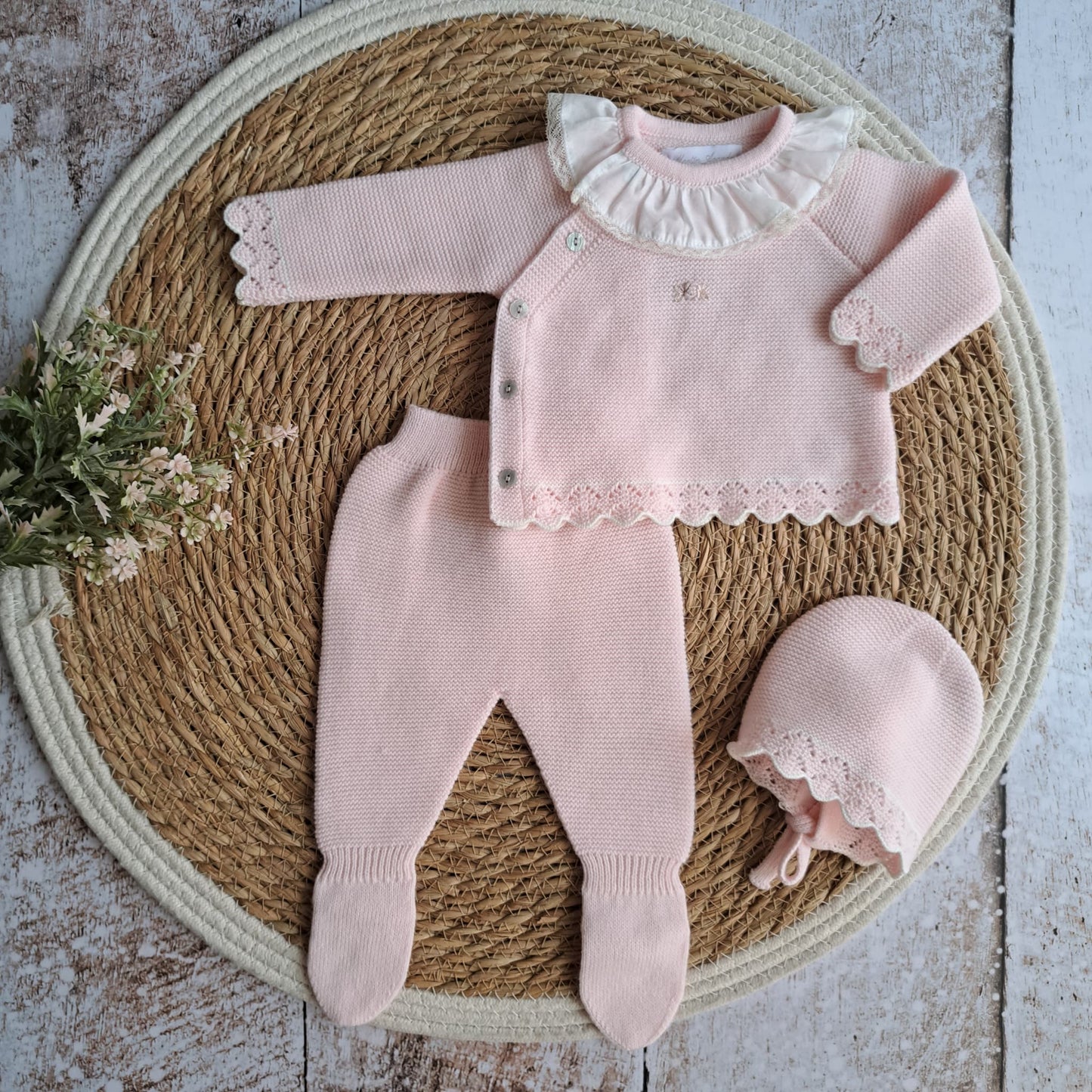 Conjunto Cardiff- Rosa Claro