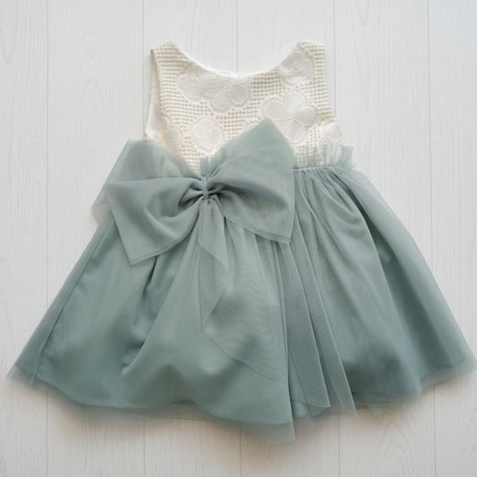 Vestido Infantil Olivo